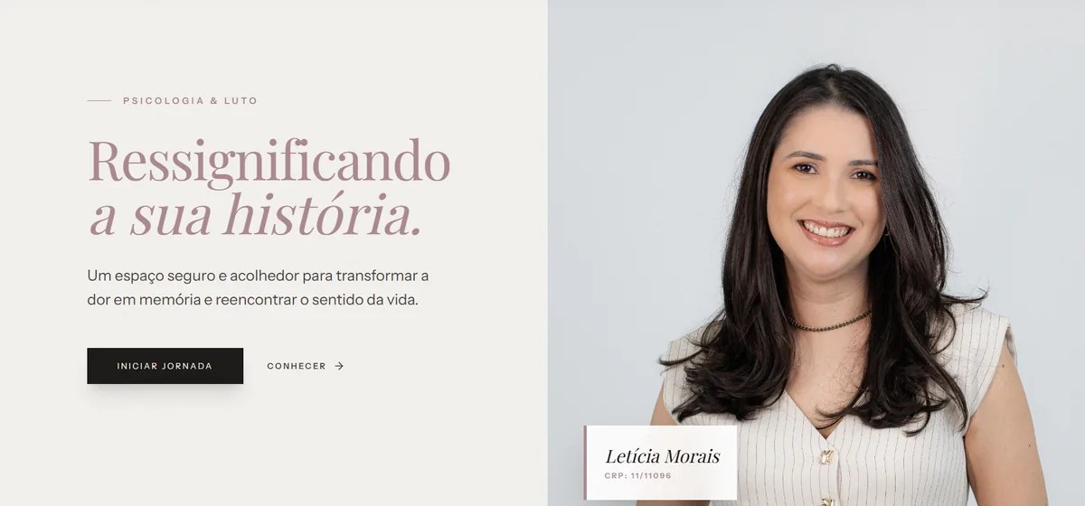 Letícia Morais - Psicóloga